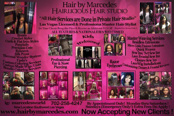 Hair by Marcedes/Hairlicious Hair Closet