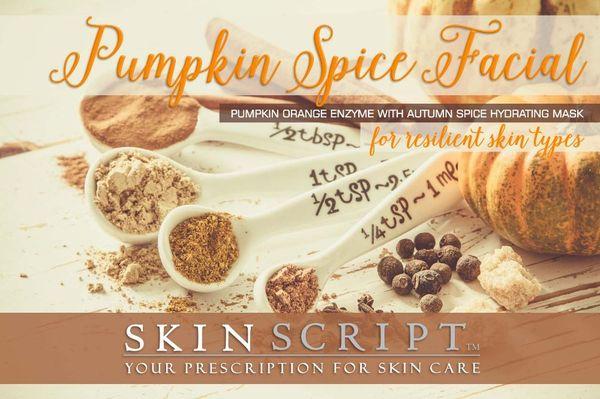 Fall is here and that can only mean one thing....Pumpkin! This spicy yet hydrating mask will nourish your skin with antioxidants.