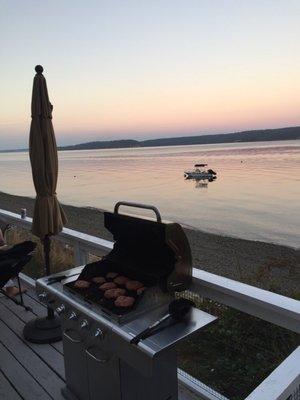 BBQ on the deck