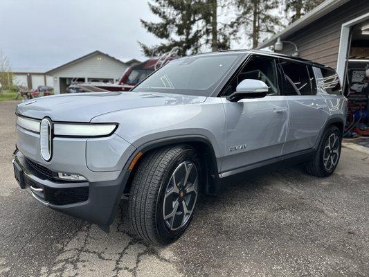 Rivian R1S Paint Protection Film and Ceramic Coating