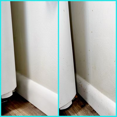 Wall/baseboard wash-deep clean