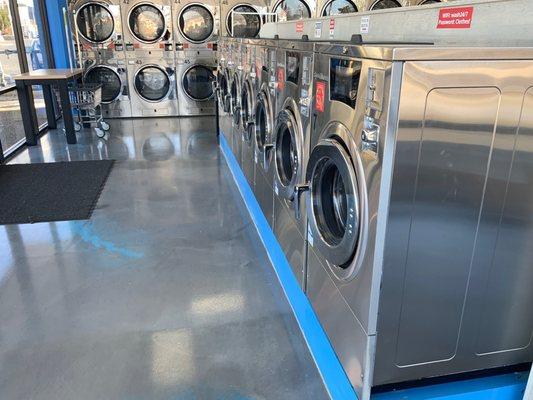 New and Clean.  The cleanest way to do your laundry.