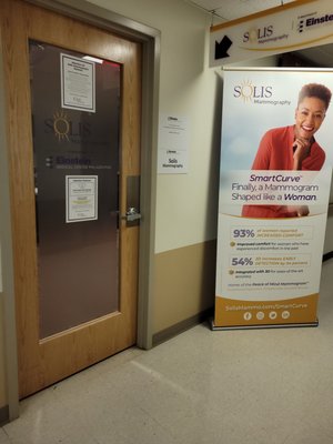 Door for Solis Mammography