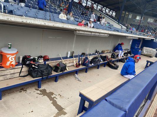 Home dugout