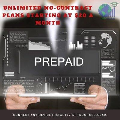 Unlimited Prepaid Plans Starting at $20 a month