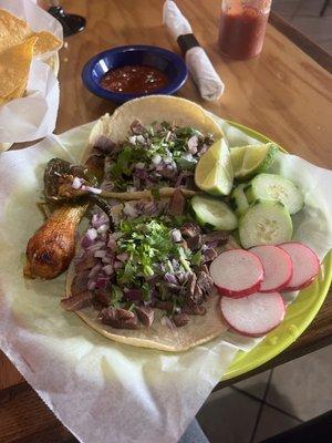 Tacos de lengua