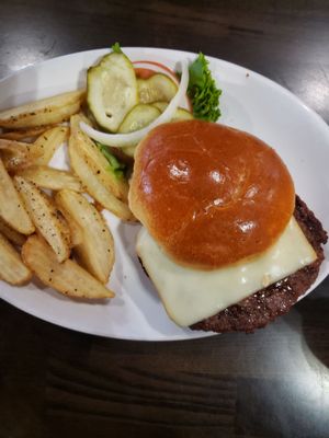 Bison burger