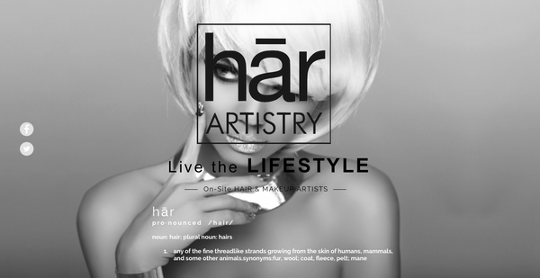 hār ARTISTRY is an On-Site Hair & Makeup service