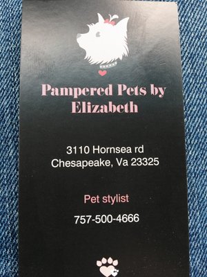 Pampered Pets by Elizabeth