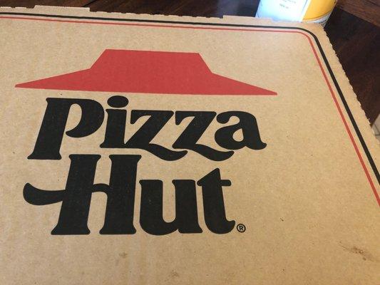 Pizza Hut box