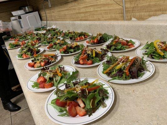 Plated Chef's Salad