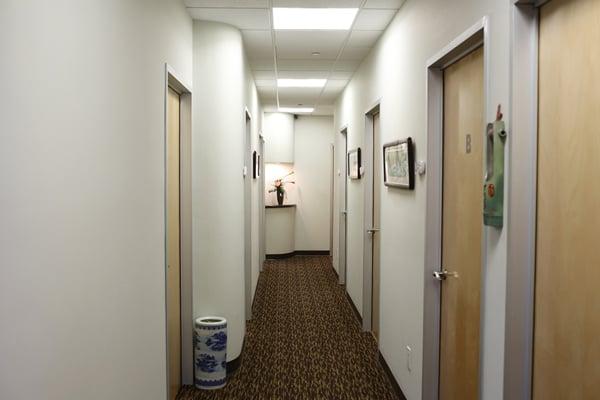 Hallway - quiet and professional