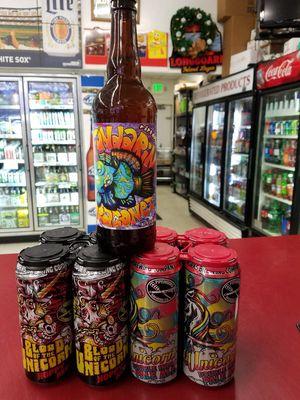 Craft beers from Pipeworks Brewery