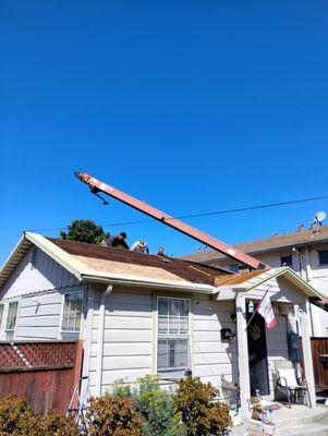 Roofing Materials delivered