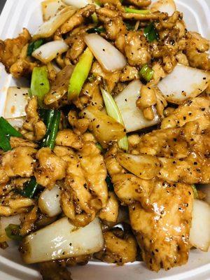 black pepper chicken