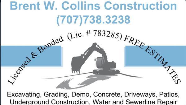 Brent William Collins Construction