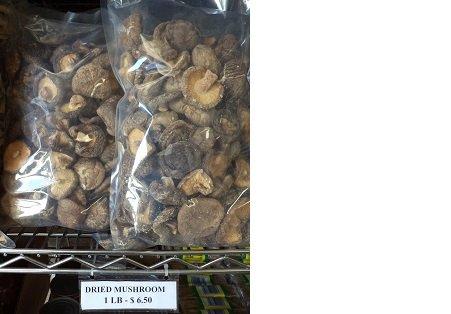 Dried Mushroom 1LB Retail Price $6.5