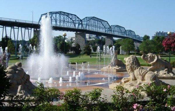 Coolidge Park downtown Chattanooga TN!