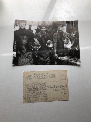 Post card from 1905 and a picture from Norway