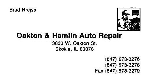 Oakton & Hamlin Auto Repair