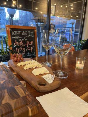 thursday wine tasting! (with cheese)