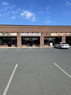 The outside of The Bradley Group in Charlotte, NC