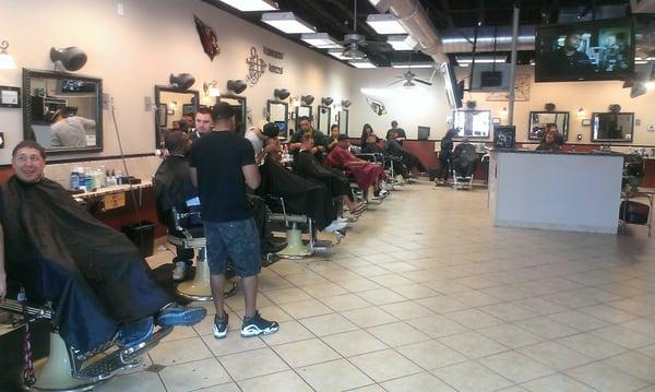 Are location on priest and baseline across arizona mills 12 barbers strong great shop to visit