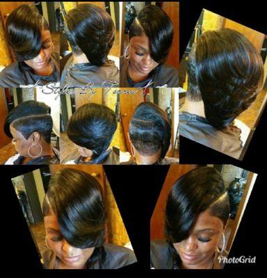 Quickweave half bob