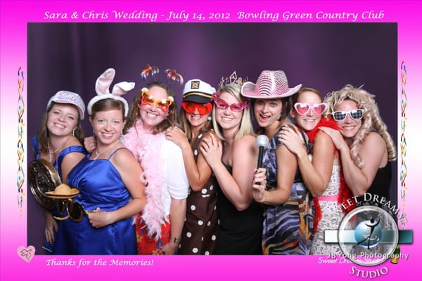 fabulous Wedding Photography Booth Bowling Green Country Club