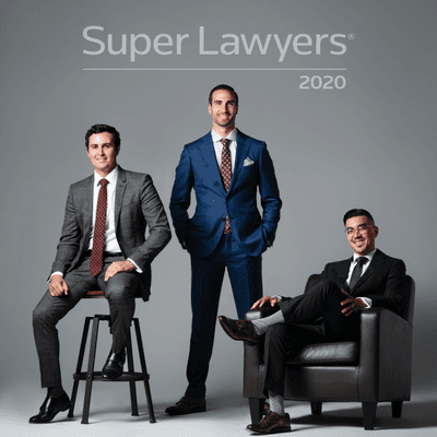 HHJ AWARDED TOP 2.5% OF ATTORNEYS IN THEIR FIELD BY SUPER LAWYERS - 2020