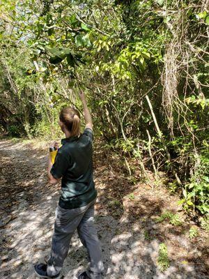 Sarah..our guide...take her nature tour..m