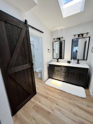 Bath remodel