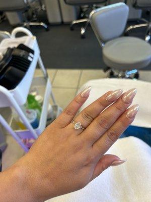 Wedding nails!!