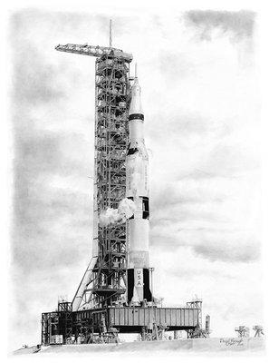 Apollo 4, by Doug Forrest (pencil)