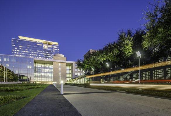 A view of the building