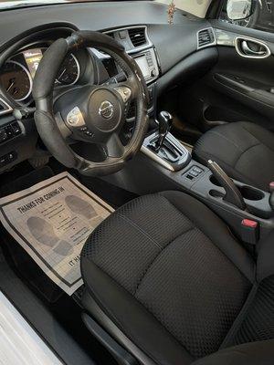 Leather coated dash