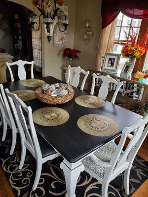 Dining Room Table Redo