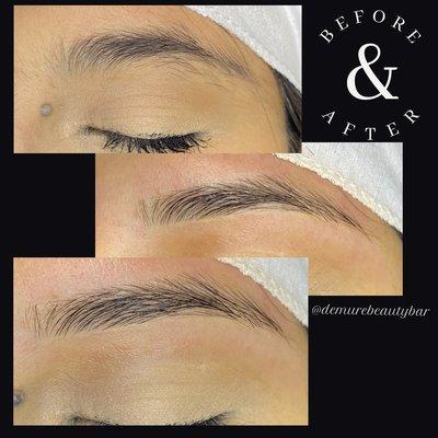 Brow shaping