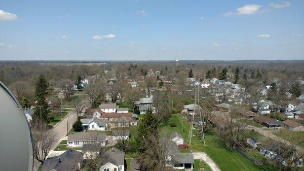 Max Wireless at work in West Milton, Ohio