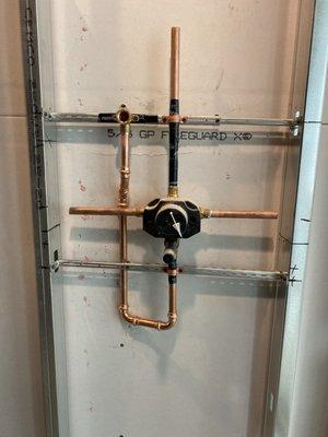 Upgrade shower Faucets .