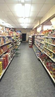 Grocery aisle