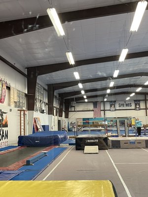 Part of the gym