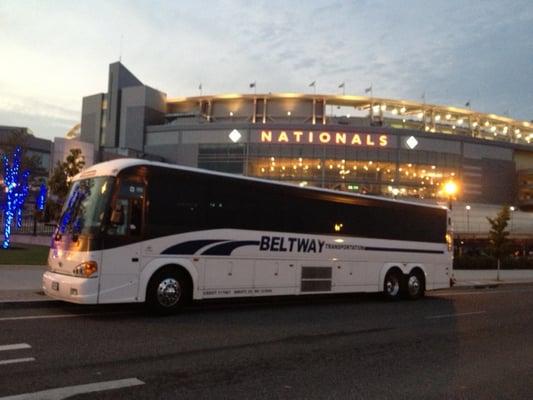 Our buses are great for sporting events