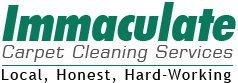 Immaculate Cleaning Service Logo