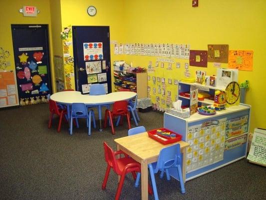 Preschool teaching area