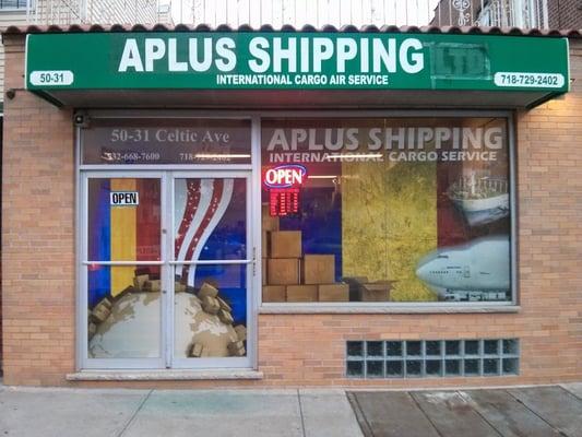 Aplus Shipping Inc Storefront