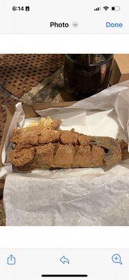 Whole fried cat fish the best in Compton