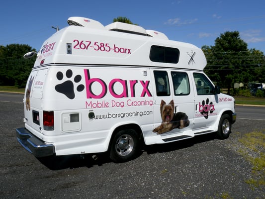 State of the Art Mobile Grooming Van.