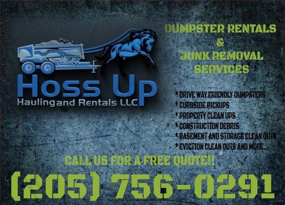 Hoss Up Hauling and Rentals