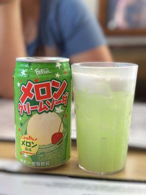 Melon Soda (the best I've ever had) IG: @ammysalamii